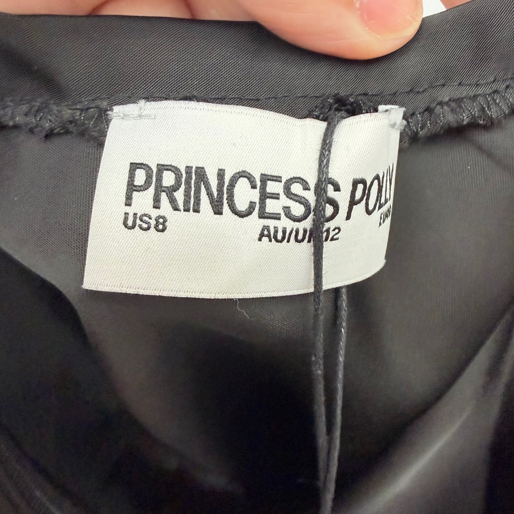 Princess Polly Marlisa Strapless Maxi Dress Formal Evening Women US 8 Black - Picture 7 of 10
